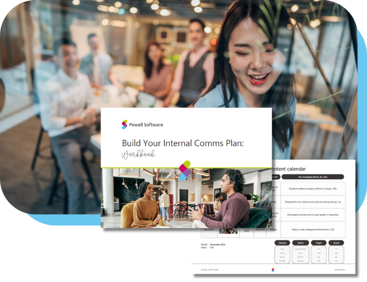 build your internal comms plan workbook