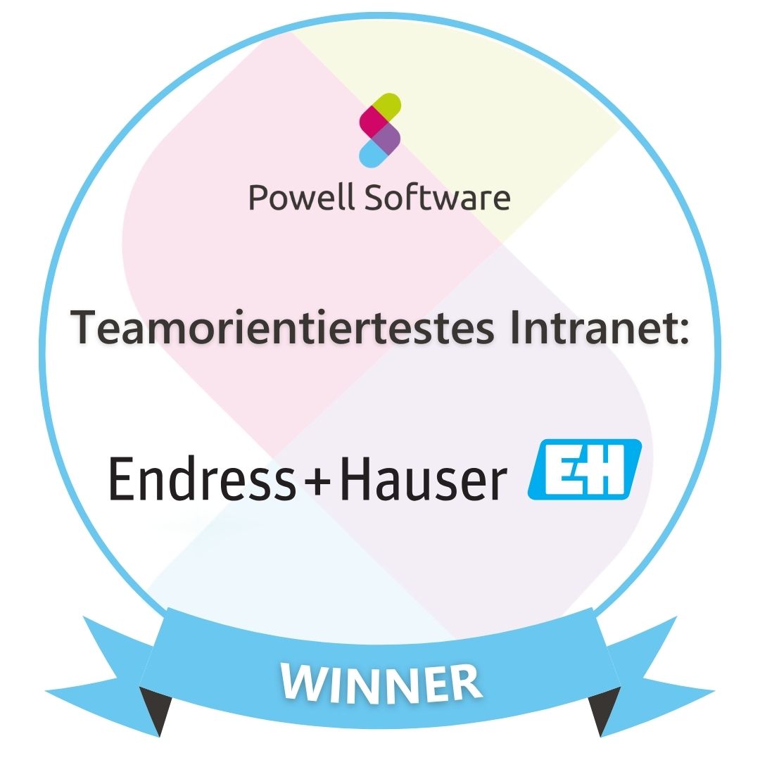 DE winner - collaborative - Endress